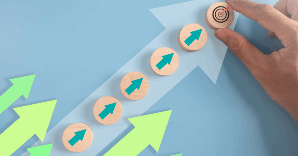 目的までの道を表したイラスト