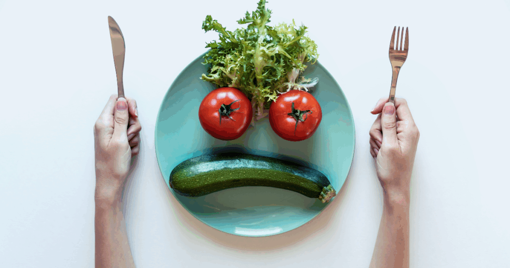 少なすぎるサラダの写真