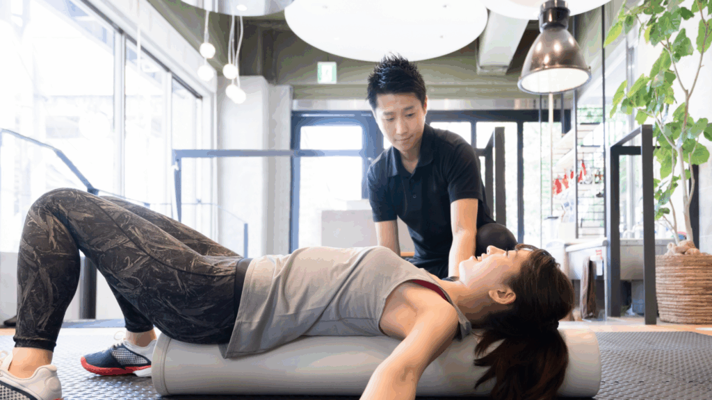 トレーニング指導風景